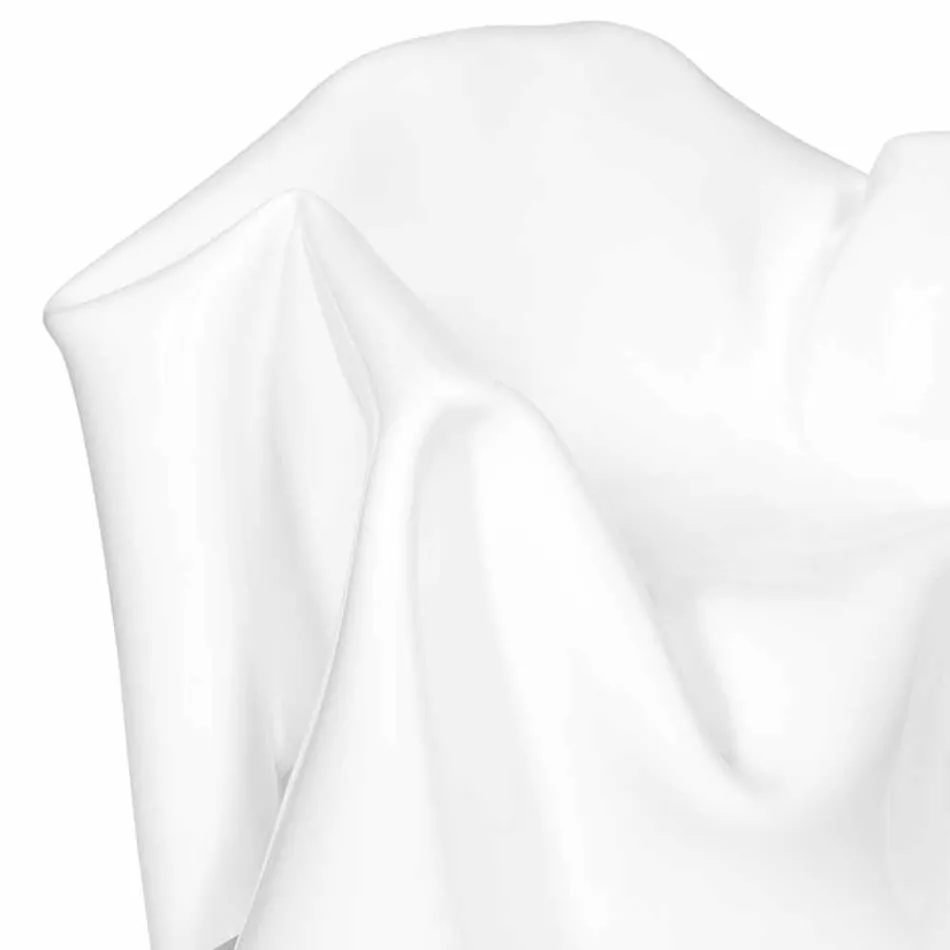 Moderní design křeslo v bílé plexiskla Paříži, made in Italy Viadurini