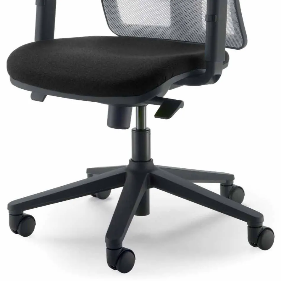 Výkonné křeslo s vysokou kanceláří vyrobené v Itálii Amelie Viadurini