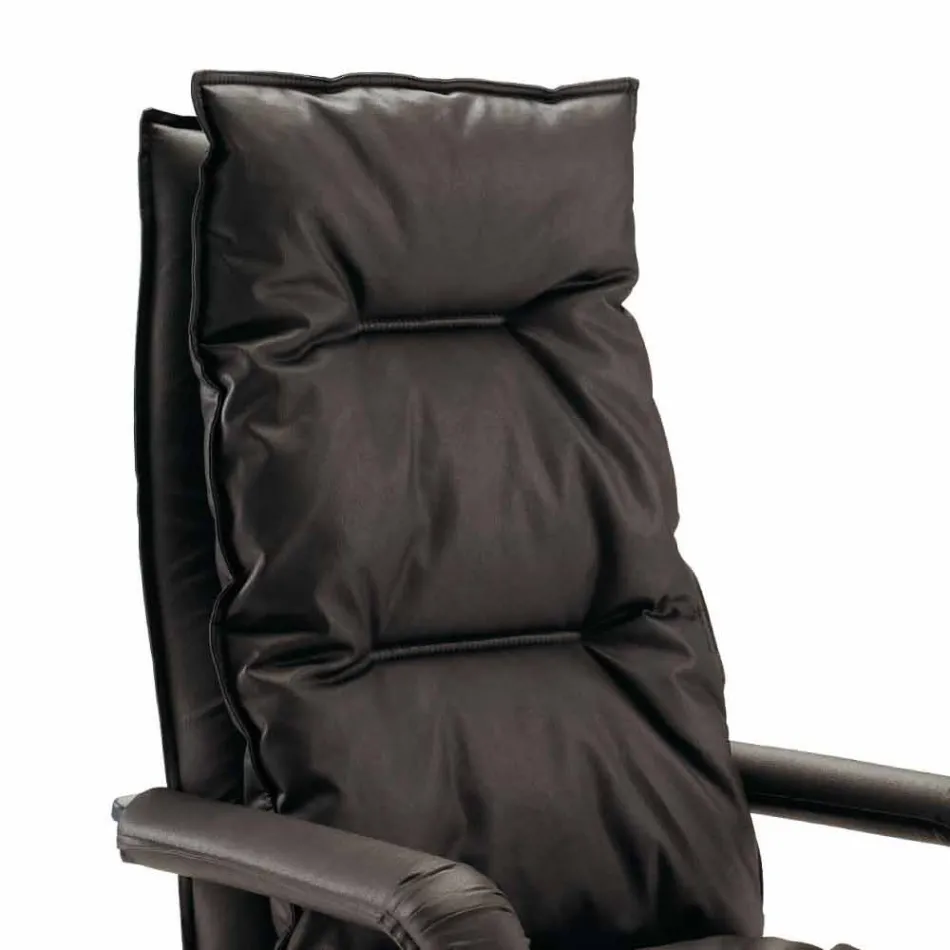 Moderní výkonný židle Office koženka Gemma Viadurini