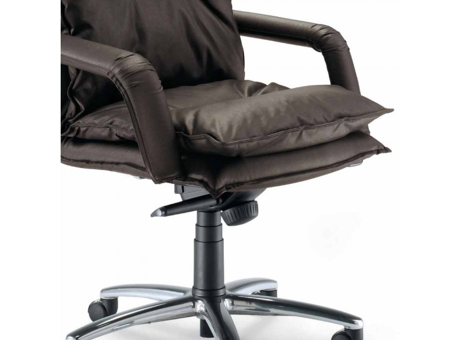 Moderní výkonný židle Office koženka Gemma Viadurini