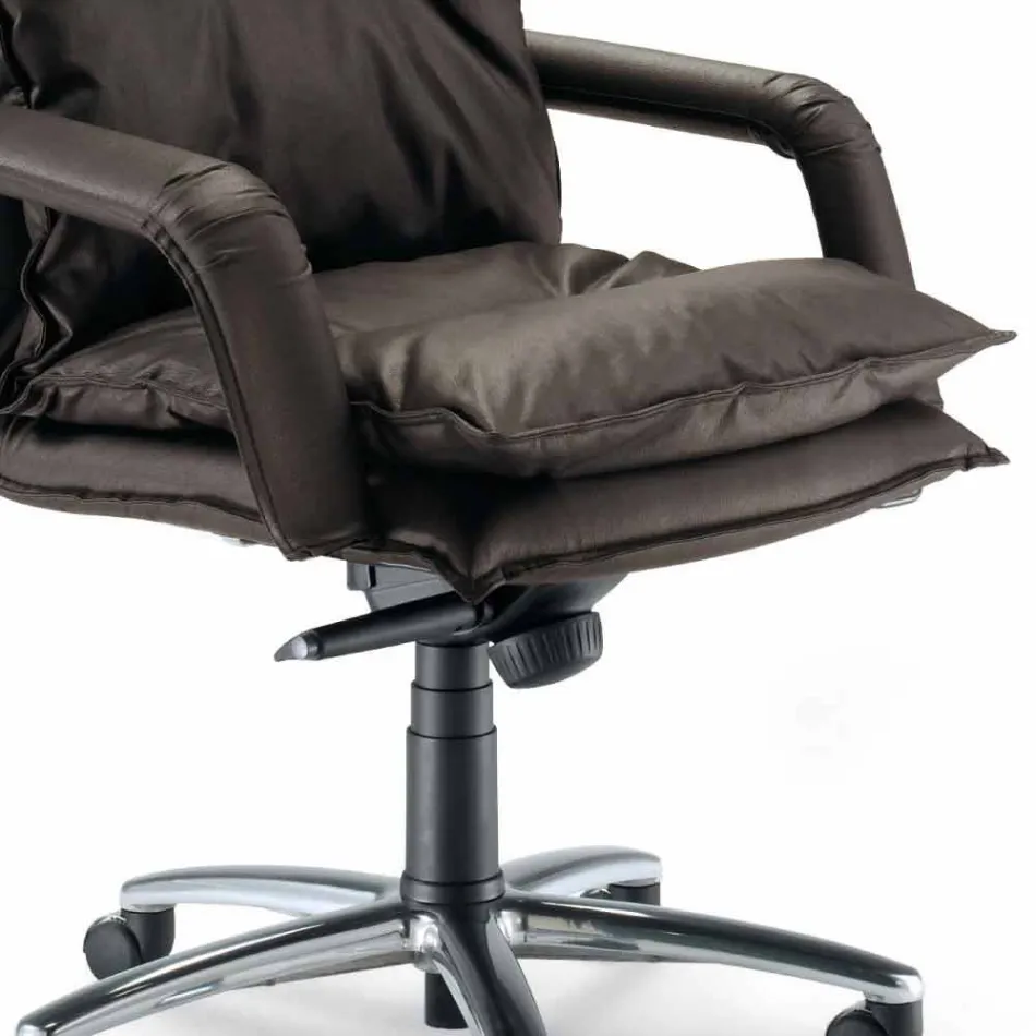 Moderní výkonný židle Office koženka Gemma Viadurini