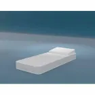 Plovoucí křeslo Trona bílém designu Luxus, made in Italy Viadurini