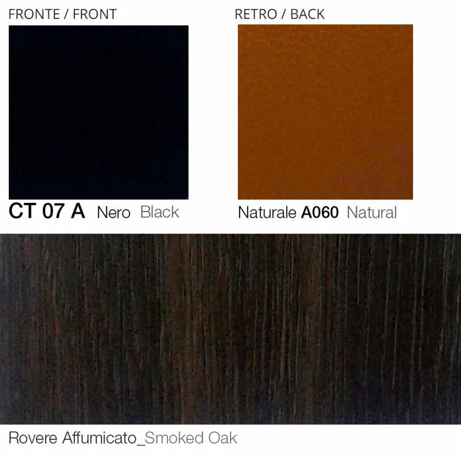 Otočné kožené křeslo s dřevěnou základnou vyrobené v Itálii - motýl Viadurini