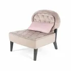 Čalouněné sametové prošívaná pracoval Elizabeth Viadurini