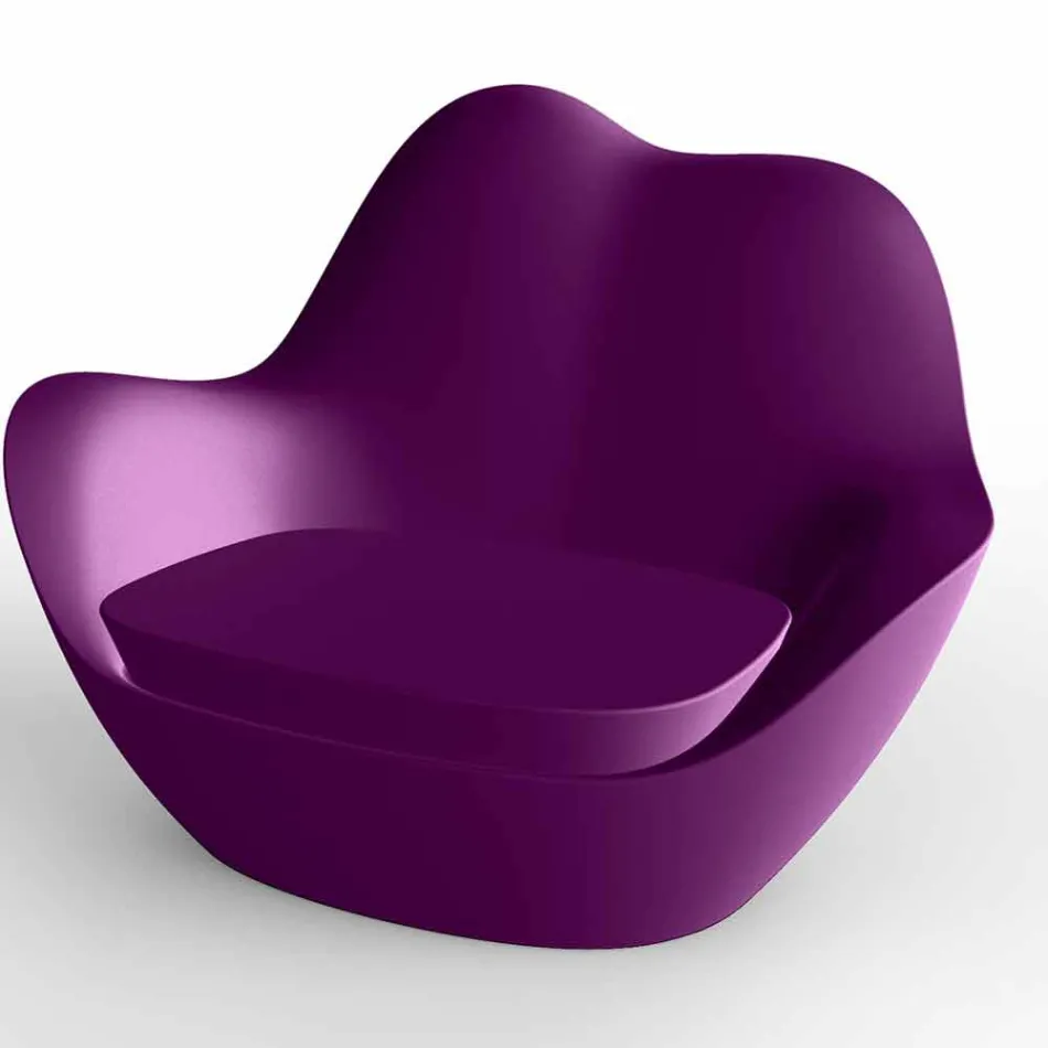 Polyethylenové křeslo pro venkovní Sabinas by Vondom, moderní design Viadurini