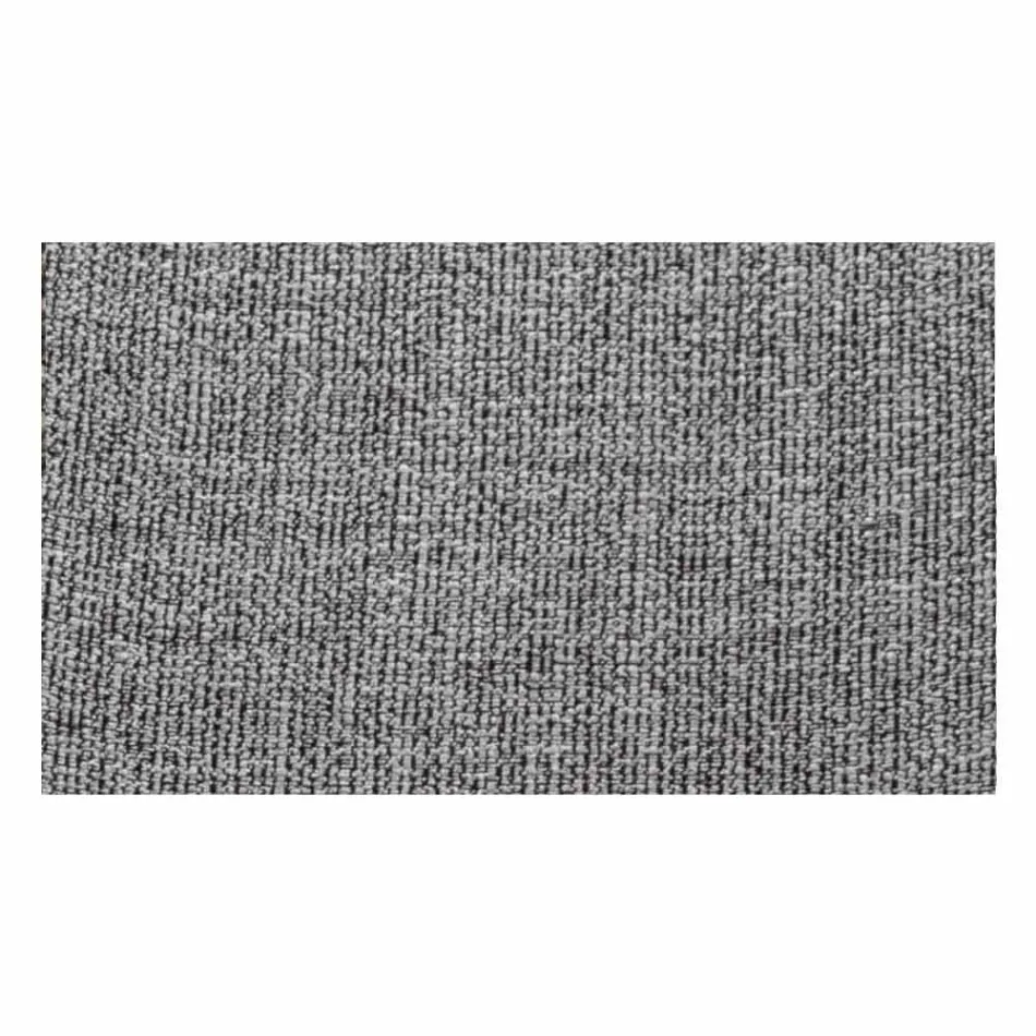 Látkové křeslo s otočnou základnou z ušlechtilého kovu vyrobené v Itálii - Papaya Viadurini