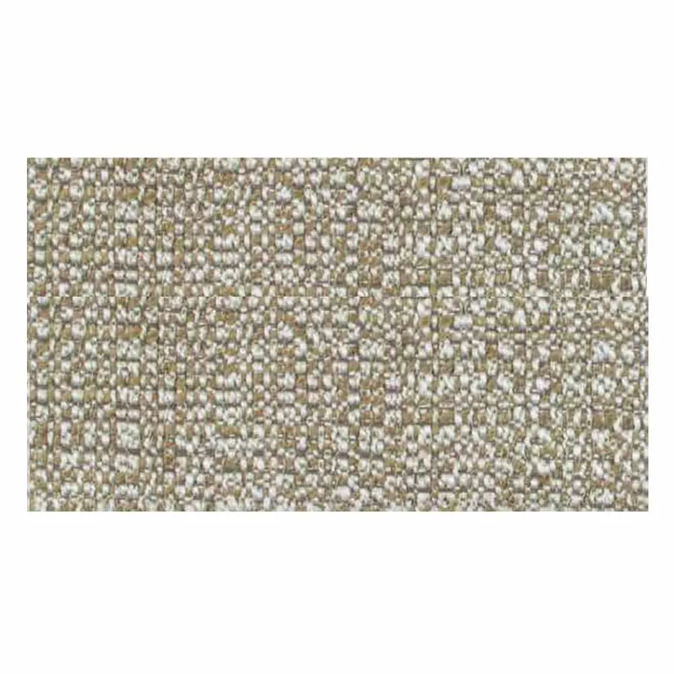 Látkové křeslo s otočnou základnou z ušlechtilého kovu vyrobené v Itálii - Papaya Viadurini