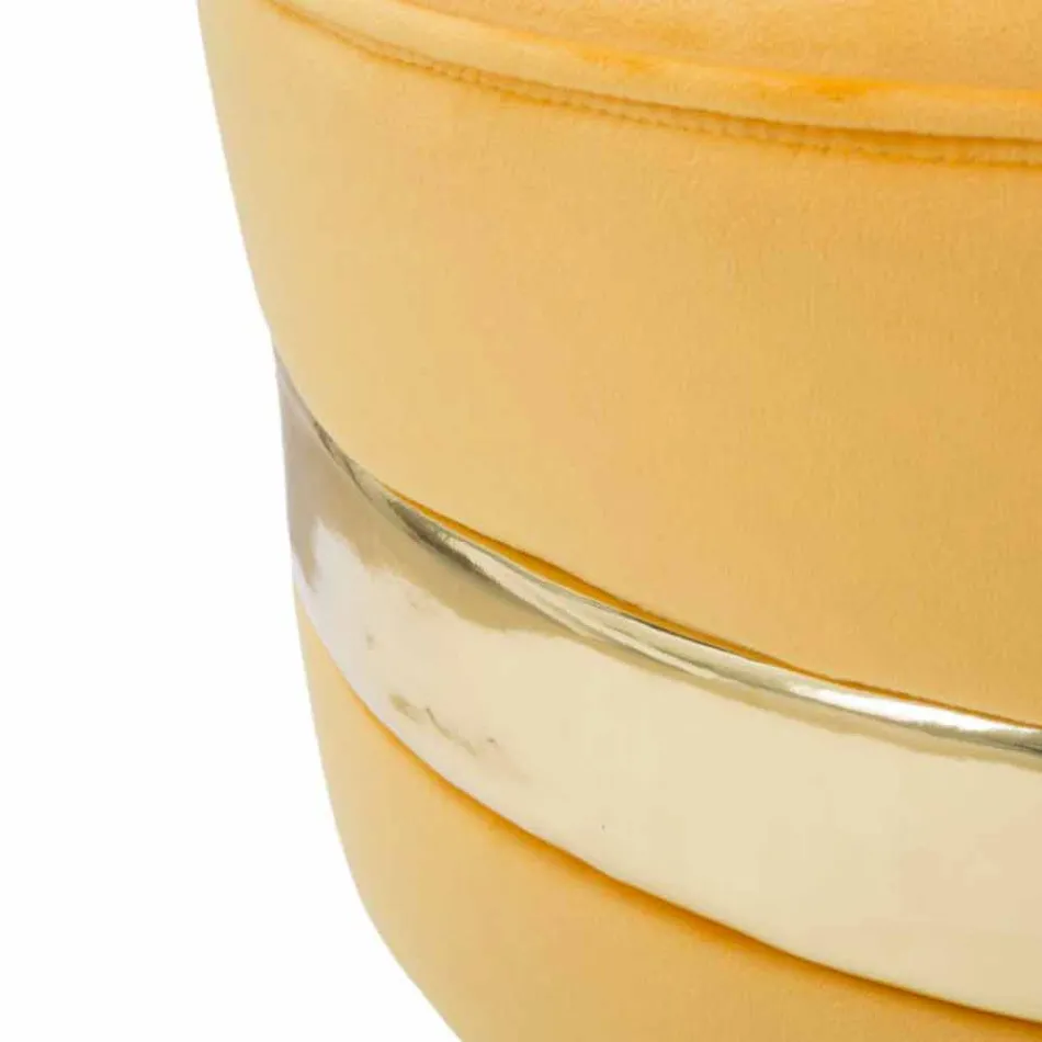 Mini barevné křeslo moderního designu ze dřeva a látky - Koah Viadurini