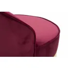 Mini barevné křeslo moderního designu ze dřeva a látky - Koah Viadurini