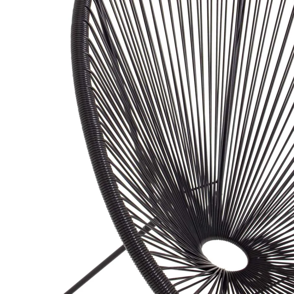 Moderní designové křeslo pro venkovní použití z lakované oceli - Spumolizia Viadurini