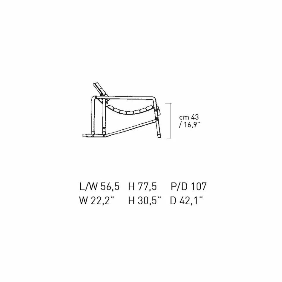 Moderní křeslo z lesklého černě lakovaného dřeva a kůže vyrobené v Itálii - Conga Viadurini