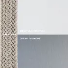 Venkovní křeslo z oceli Různé velikosti a včetně polštářů Vyrobeno v Itálii - Bronn Viadurini