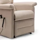 Sklopné křeslo Lift Relax se 2 motory s koly vyrobené v Itálii - Isabelle Viadurini
