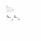 Relax křeslo 2 motory otočná kůže / látka / moderní kůže Bluma Viadurini