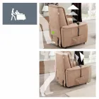 Relaxační křeslo s 1 motorem Via Verona Viadurini