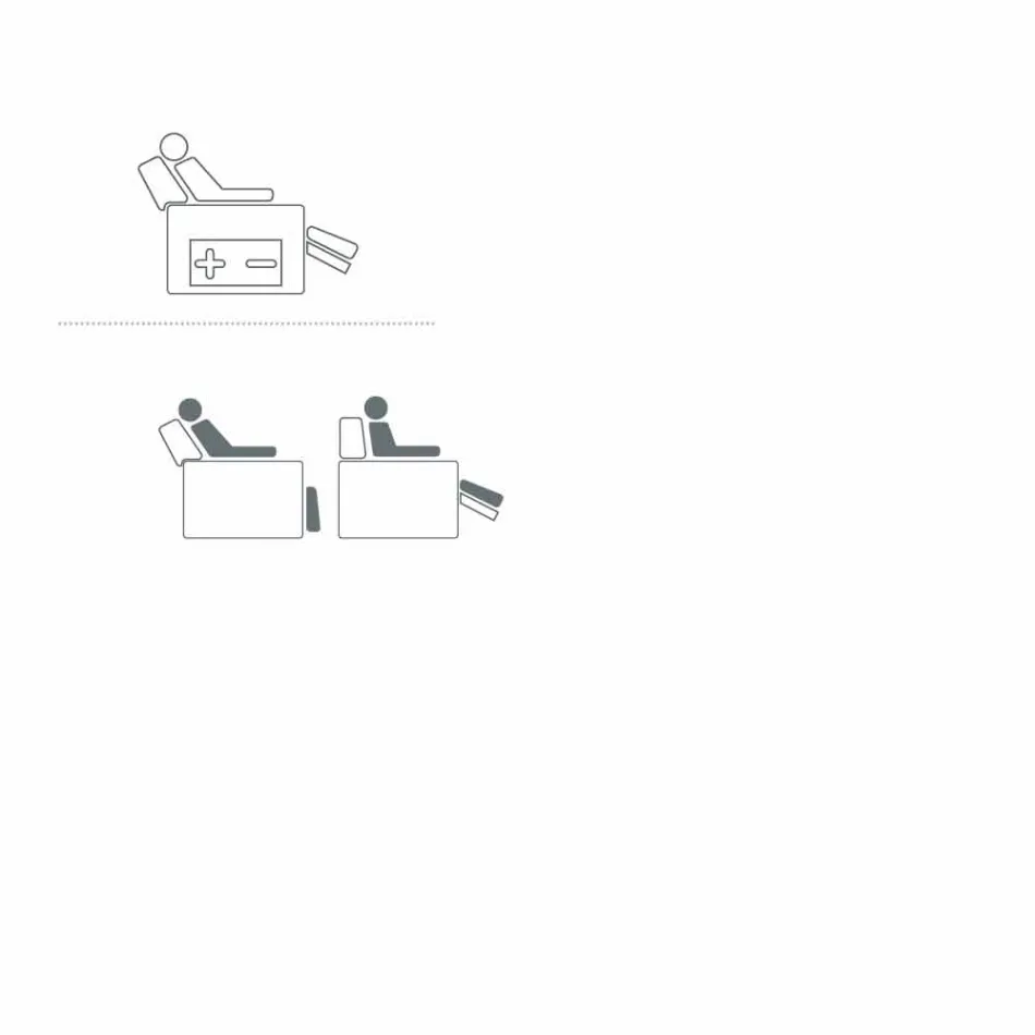 Motorizované otočné relaxační křeslo 2 motory vyrobené v italském designu Bao Viadurini