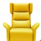 Motorizované otočné relaxační křeslo 2 motory vyrobené v italském designu Bao Viadurini