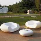 Barevné kulaté křeslo Slide Chubby moderní design vyrobený v Itálii Viadurini