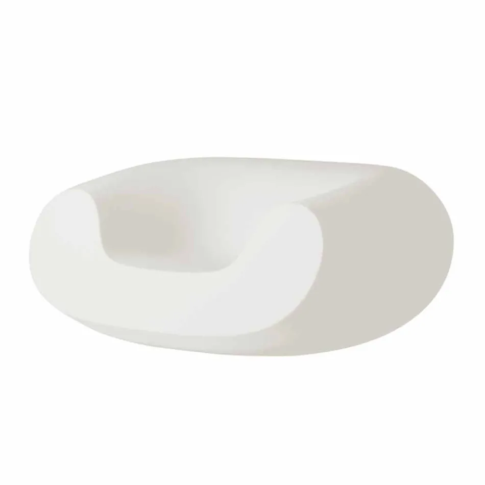 Barevné kulaté křeslo Slide Chubby moderní design vyrobený v Itálii Viadurini