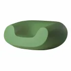 Barevné kulaté křeslo Slide Chubby moderní design vyrobený v Itálii Viadurini