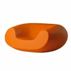 Barevné kulaté křeslo Slide Chubby moderní design vyrobený v Itálii Viadurini