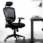 Semidirectional and Operational Modern Swivel Armchair v Black Reta - Simona Viadurini