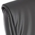 Kancelářské křeslo Sled Ocel a ekokůže s područkami 2 ks - Monaldo Viadurini