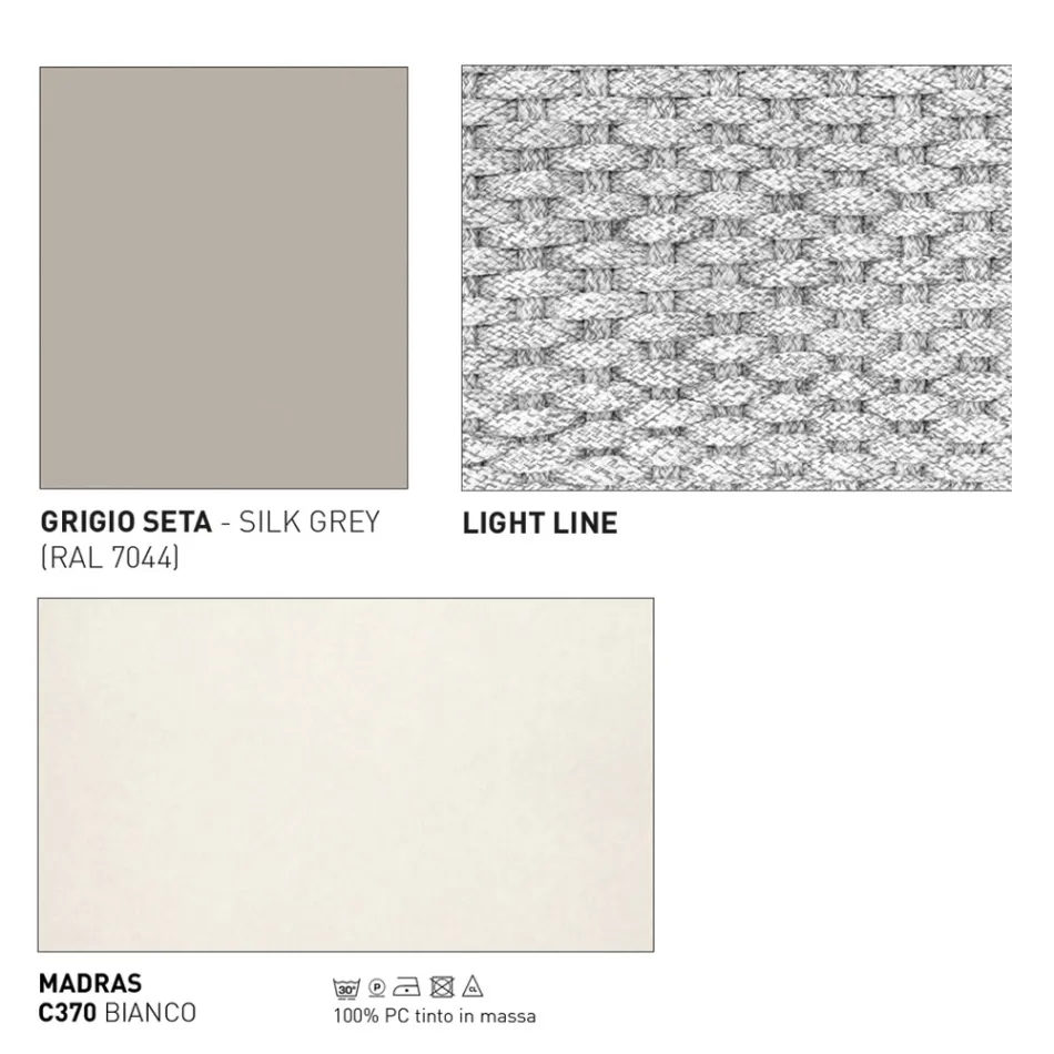 Venkovní křeslo s podsedákem Made in Italy - Noss by Varaschin Viadurini