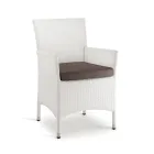 Stohovatelné venkovní křeslo z proutěného hliníku - Bruma Viadurini