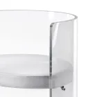 Elegantní průhledné plexisklové křeslo vyrobené v Itálii - Rachele Viadurini