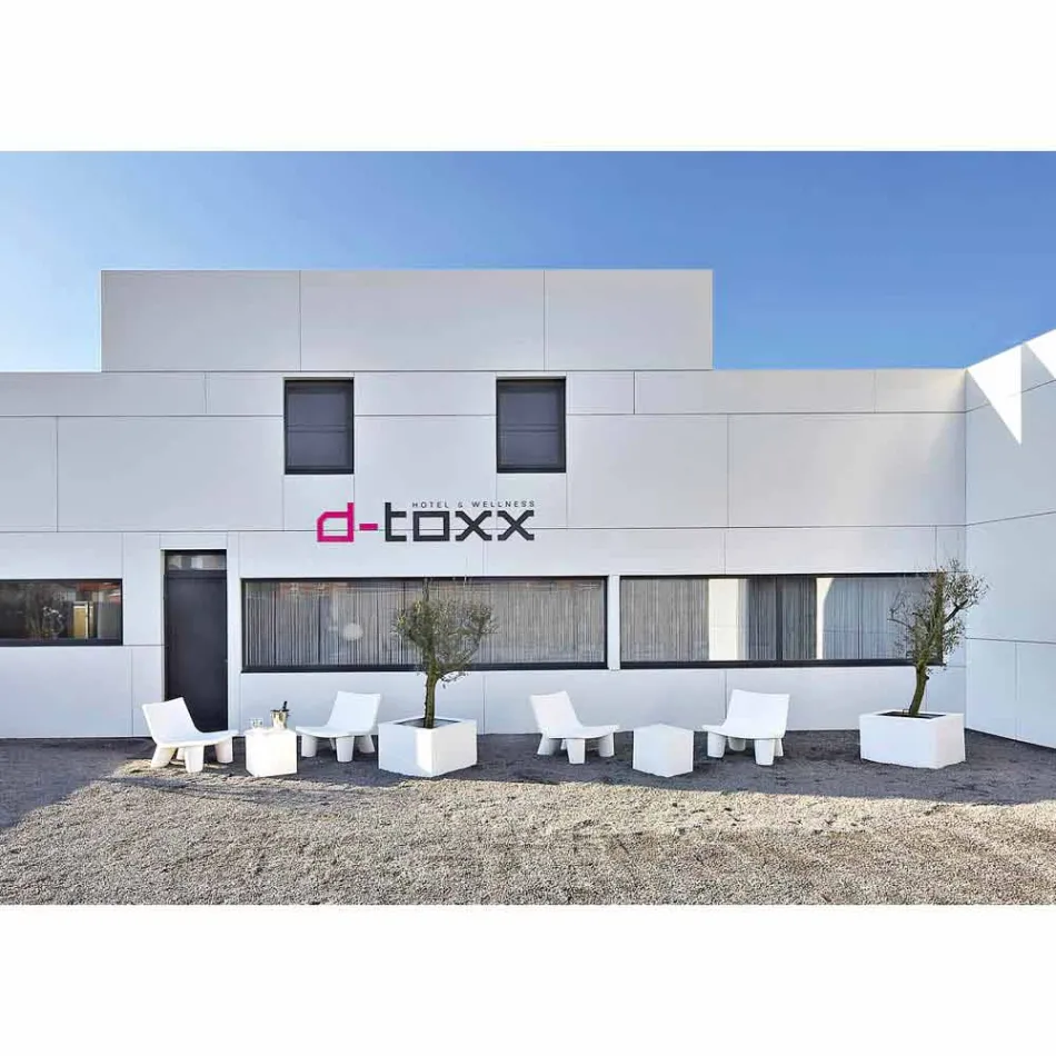 Posuvné designové židle Low Lita barevné vyrobené v Itálii Viadurini