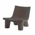 Posuvné designové židle Low Lita barevné vyrobené v Itálii Viadurini