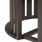 Venkovní jídelní křeslo z hliníku a lana v luxusním designu - Julie Viadurini