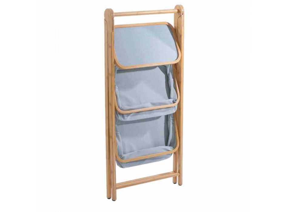 Designové koupelnové doplňky v materiálu Vercelli a bambusu Viadurini
