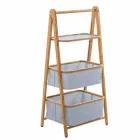 Designové koupelnové doplňky v materiálu Vercelli a bambusu Viadurini