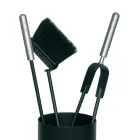 Držák nářadí se 3 nástroji pro péči o krb Made in Italy - Cuscus Viadurini