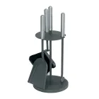 Držák na nářadí se 3 kovovými nástroji v různých povrchových úpravách Made in Italy - Darbuka Viadurini