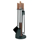 Držák nářadí se 4 doplňky z kovu nebo oceli Made in Italy - Papaya Viadurini