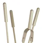 Držák nářadí se 4 nástroji pro péči o krb Made in Italy - Fakir Viadurini