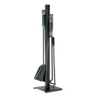 Držák nářadí s háčkem, svorkou, lopatkou a kartáčkem Made in Italy - Gejša Viadurini