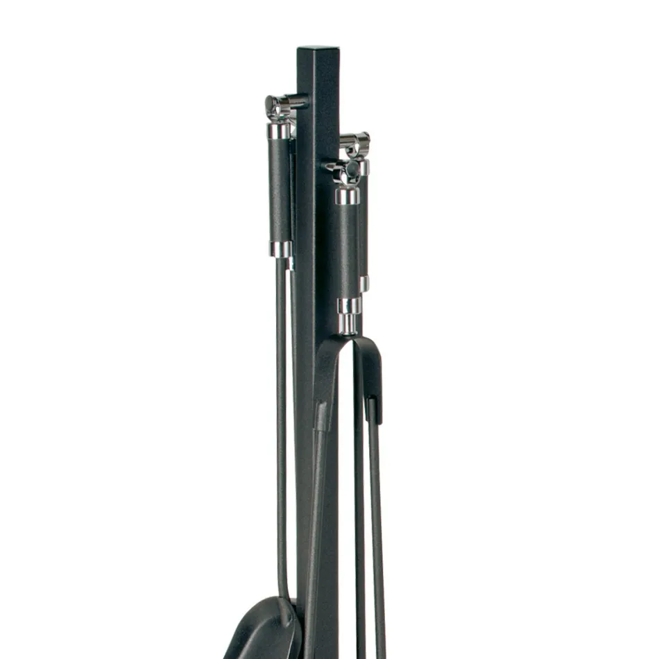 Držák nářadí s háčkem, svorkou, lopatkou a kartáčkem Made in Italy - Gejša Viadurini