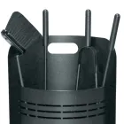 Pevný držák nářadí se 4 nástroji pro krb Made in Italy - Bonsai Viadurini