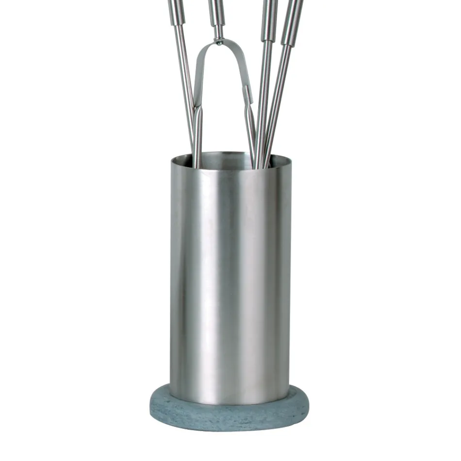 Držák na nářadí z nerezové oceli se 4 příslušenstvím Made in Italy - batoh Viadurini