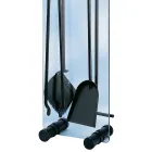 Držák na nářadí z tvrzeného křišťálu se 4 doplňky Made in Italy - Zebra Viadurini