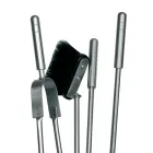 Držák na krbové nářadí se 4 součástí balení Made in Italy - Merlo Viadurini