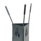 Trojúhelníkový držák nářadí se 3 příslušenstvím Made in Italy - Passero Viadurini