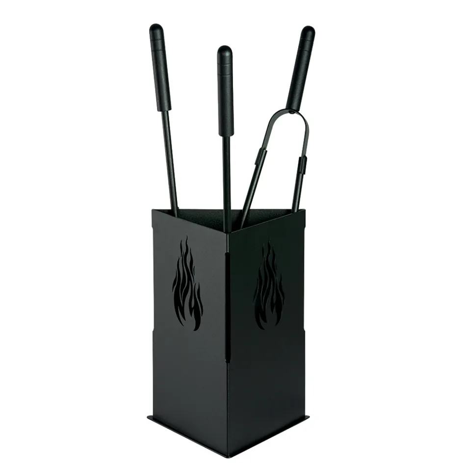 Trojúhelníkový držák nářadí se 3 příslušenstvím Made in Italy - Passero Viadurini