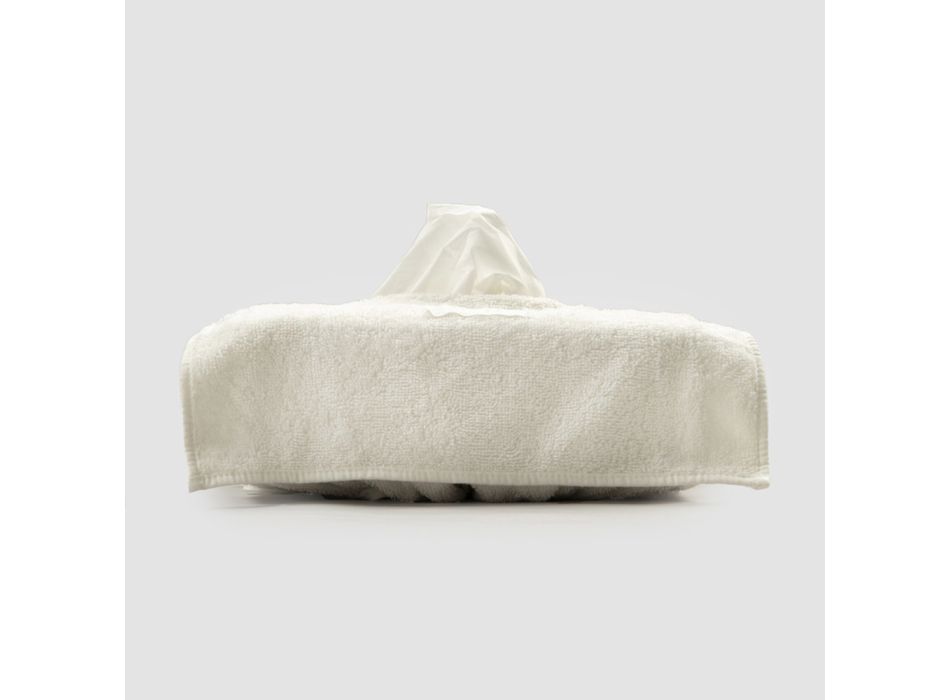 Italský luxusní designový držák na bavlněné houbičky, 2 kusy - Clinix Viadurini