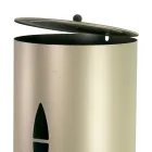 Držák na pelety s víkem, smetákem a lopatkou Made in Italy - Cacatua Viadurini