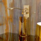 Nástěnný držák na mýdlo z pozlacené oceli a 7 italských luxusních povrchových úprav - Aleida Viadurini